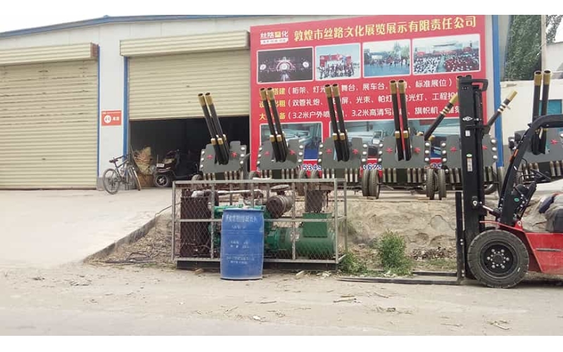 敦煌100KW三相柴油舞台灯光应急发电机组出租