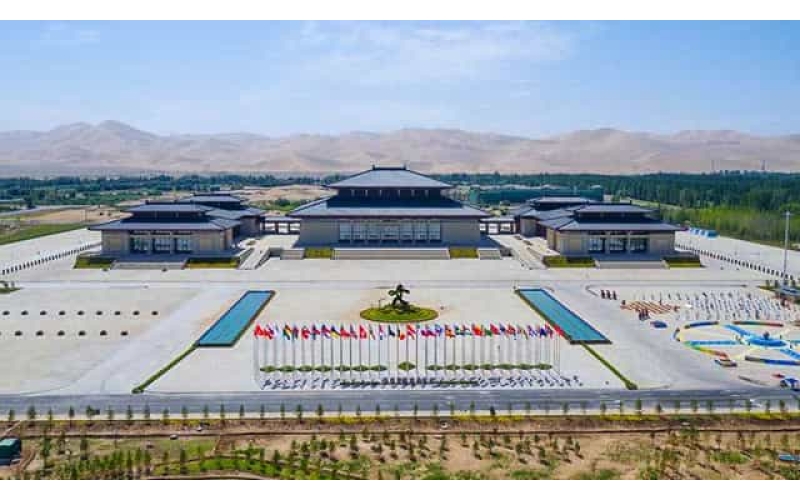 敦煌国际会展中心和敦煌大剧院